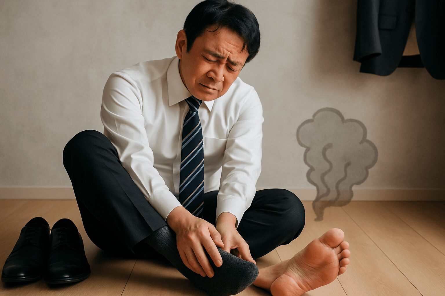 「もう我慢しない！」足の疲れ・蒸れ・臭いに長年悩むあなたへ