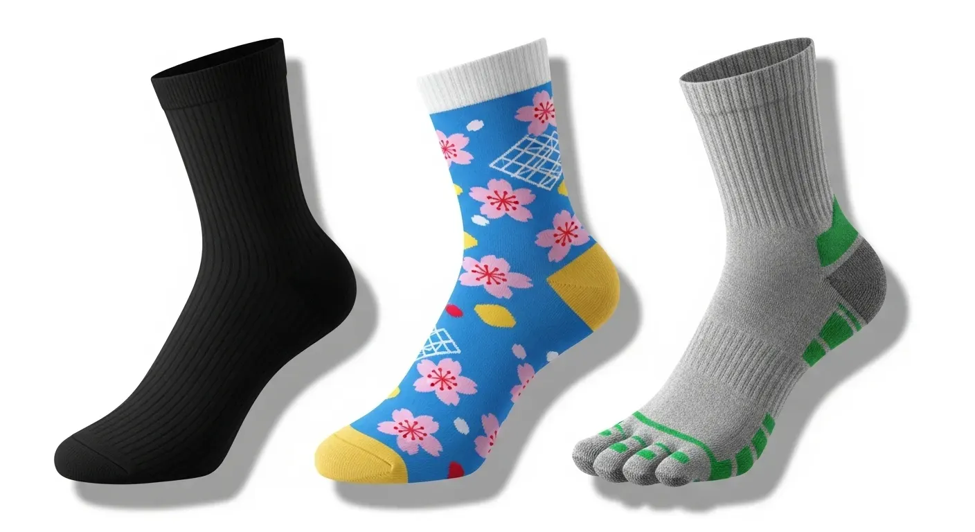 あなたにピッタリな一枚は？和紙の靴下の賢い選び方ガイド