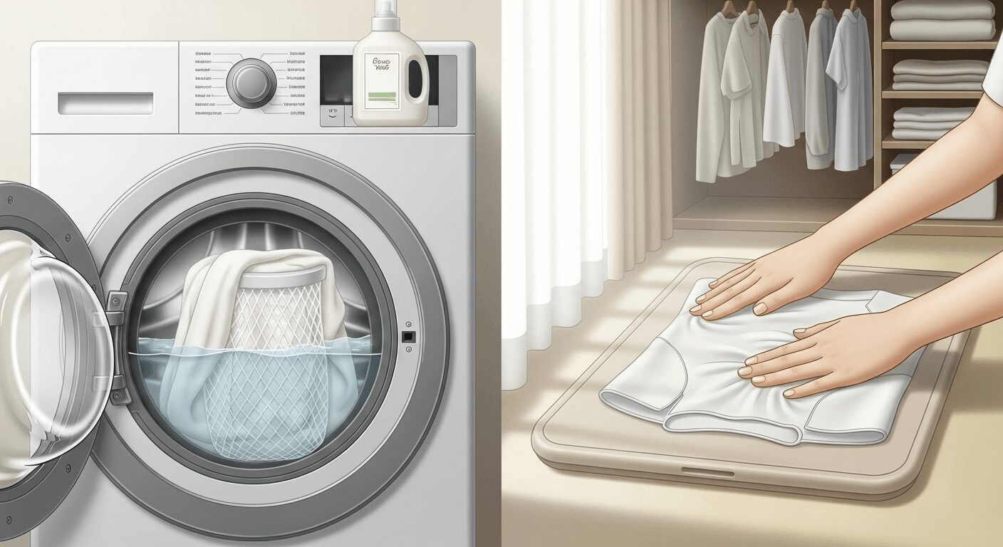 長く愛用するための和紙繊維製品のお手入れ方法（洗濯ガイド）